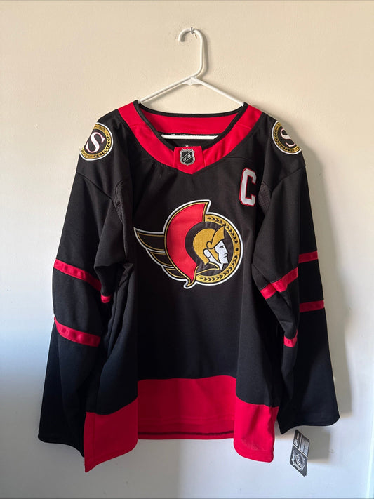 Men’s Fanatics Brady Tkachuk 7 Ottawa Senators NHL Jersey Sz 54 - NWT RARE - Kyle’s Football Cards