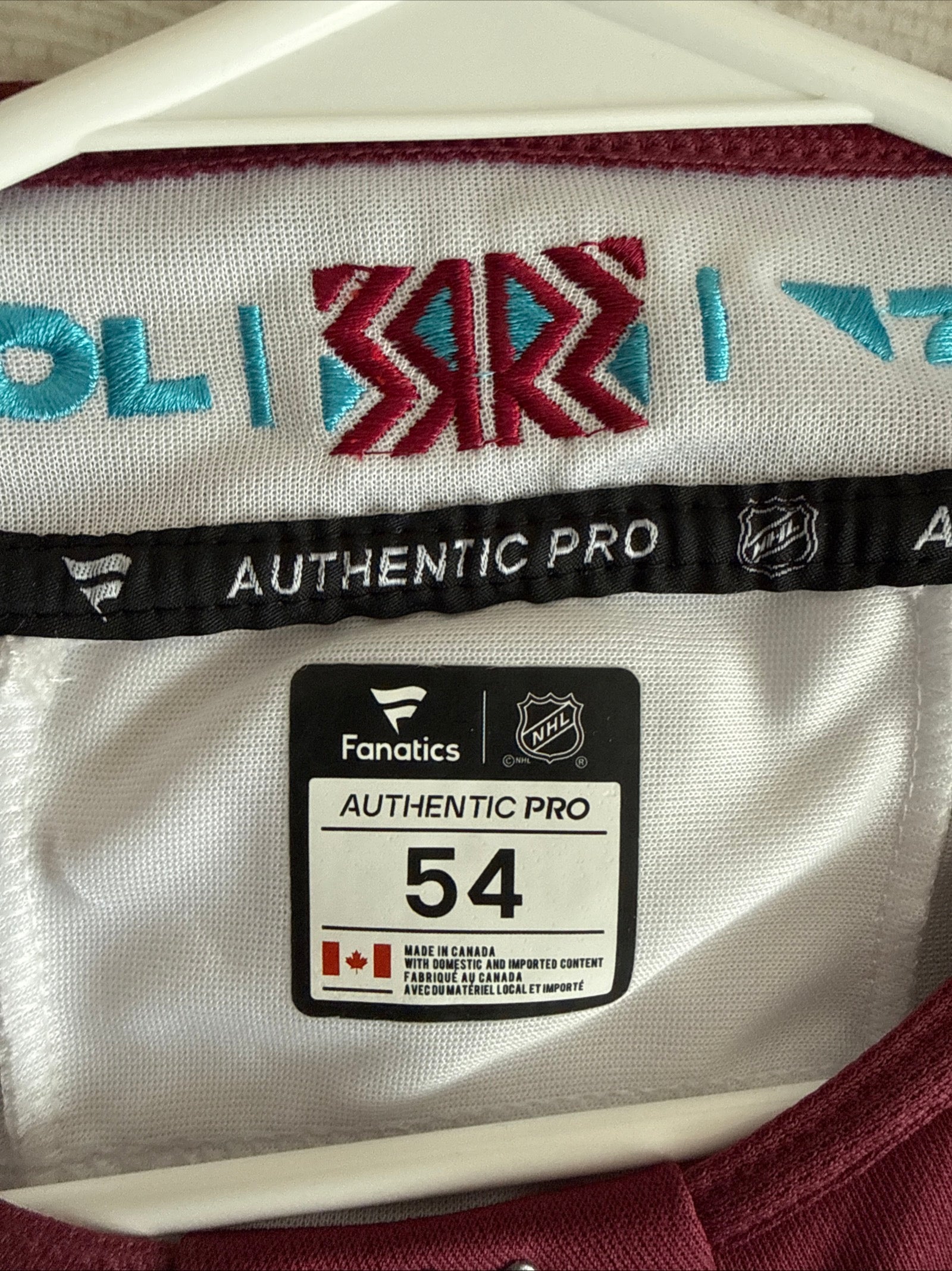 Men’s Fanatics Cale Makar 8 Quebec Nordiques Reverse Retro Jersey Sz 54 - RARE - Kyle’s Football Cards