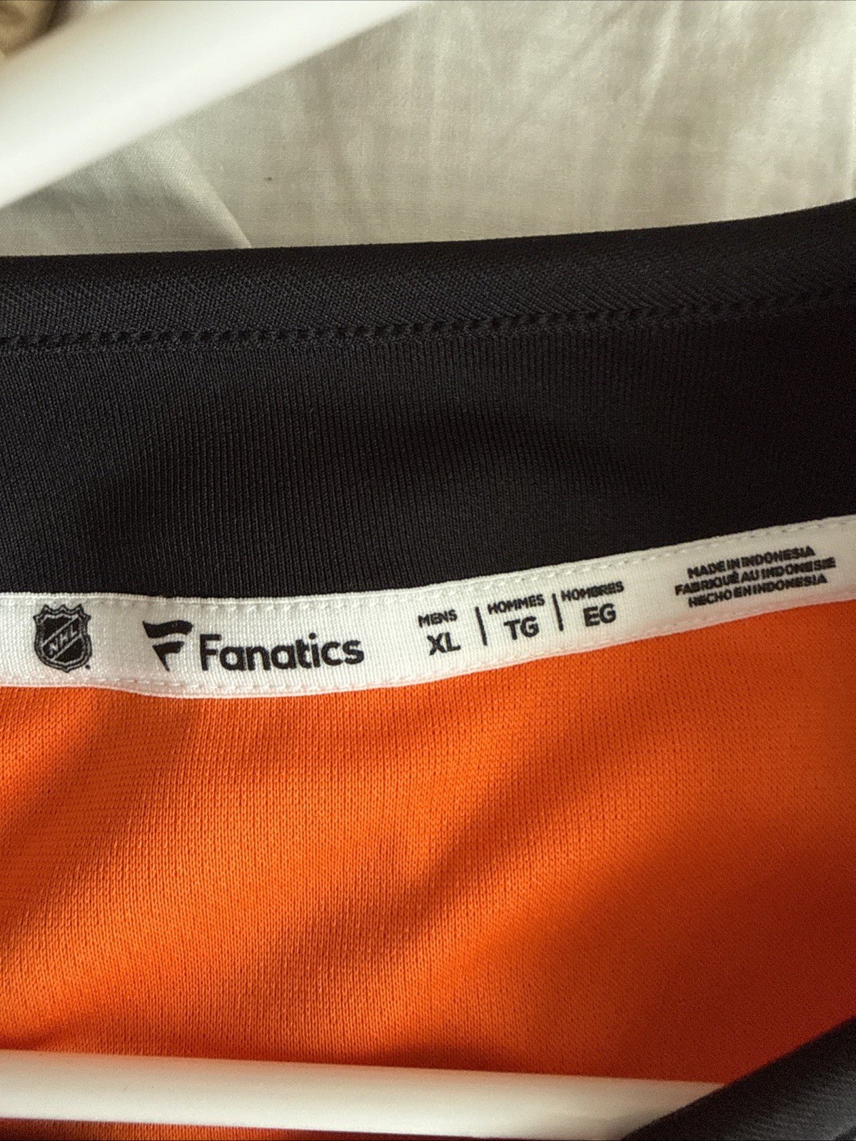 Men’s Fanatics Claude Giroux 28 Philadelphia Flyers Jersey Sz XL - Orange NWT - Kyle’s Football Cards
