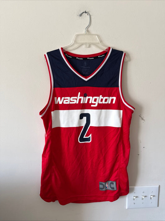 Men’s Fanatics John Wall 2 Washington Wizards NBA Home Jersey Sz S - Red - Kyle’s Football Cards