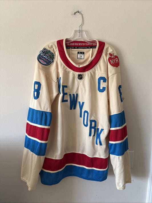 Men’s Fanatics JT Miller 8 NY Rangers 2026 Winter Classic Jersey Sz 54 - RARE - Kyle’s Football Cards