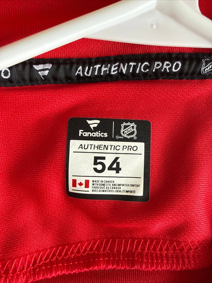 MEN’S FANATICS MIKAEL BACKLUND #11 CALGARY FLAMES HOME NHL JERSEY SZ 54 - RARE - Kyle’s Football Cards