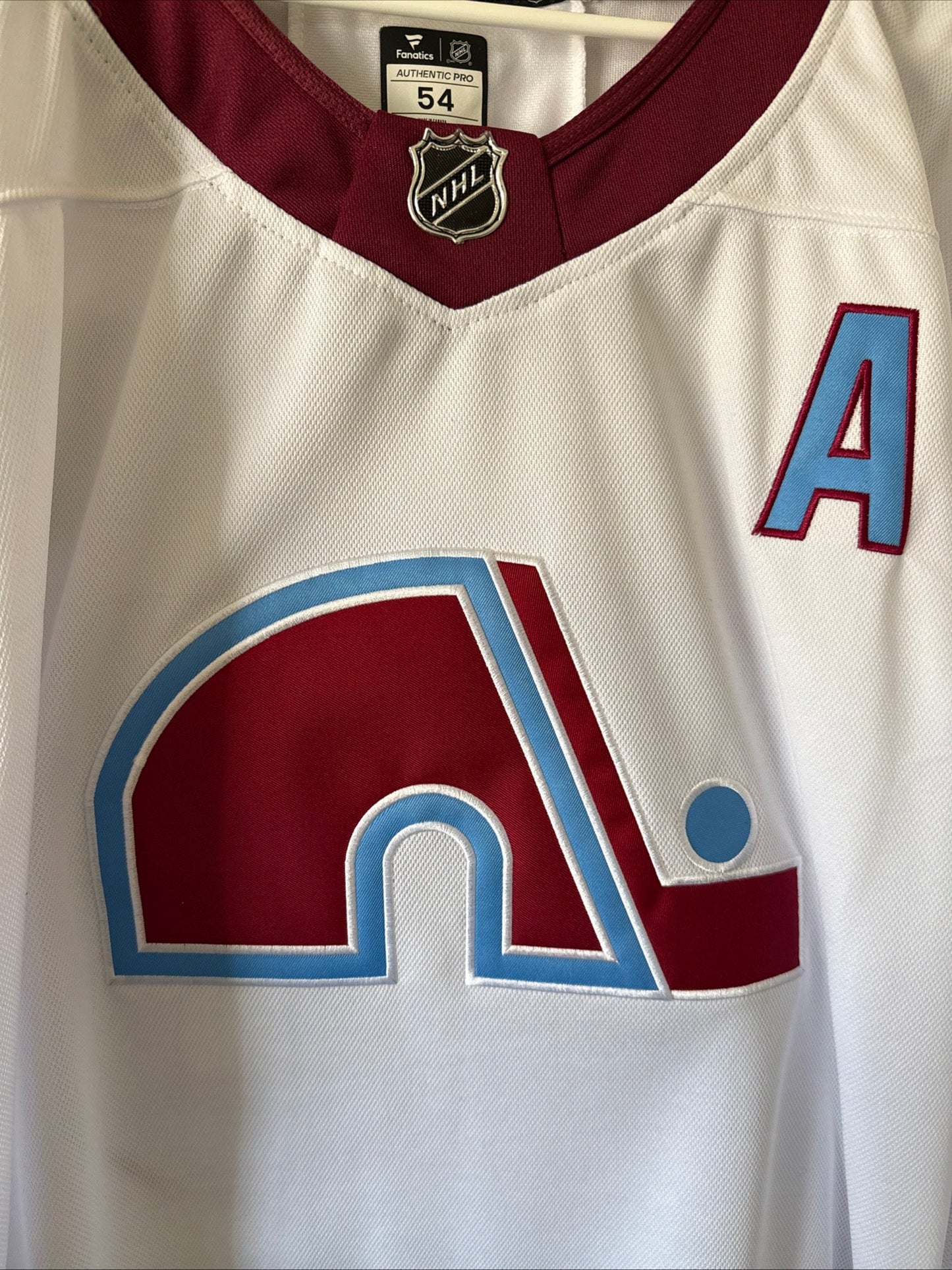 Men’s Fanatics Nathan Mackinnon 29 Quebec Nordiques NHL Jersey Sz 54 - NWT RARE - Kyle’s Football Cards
