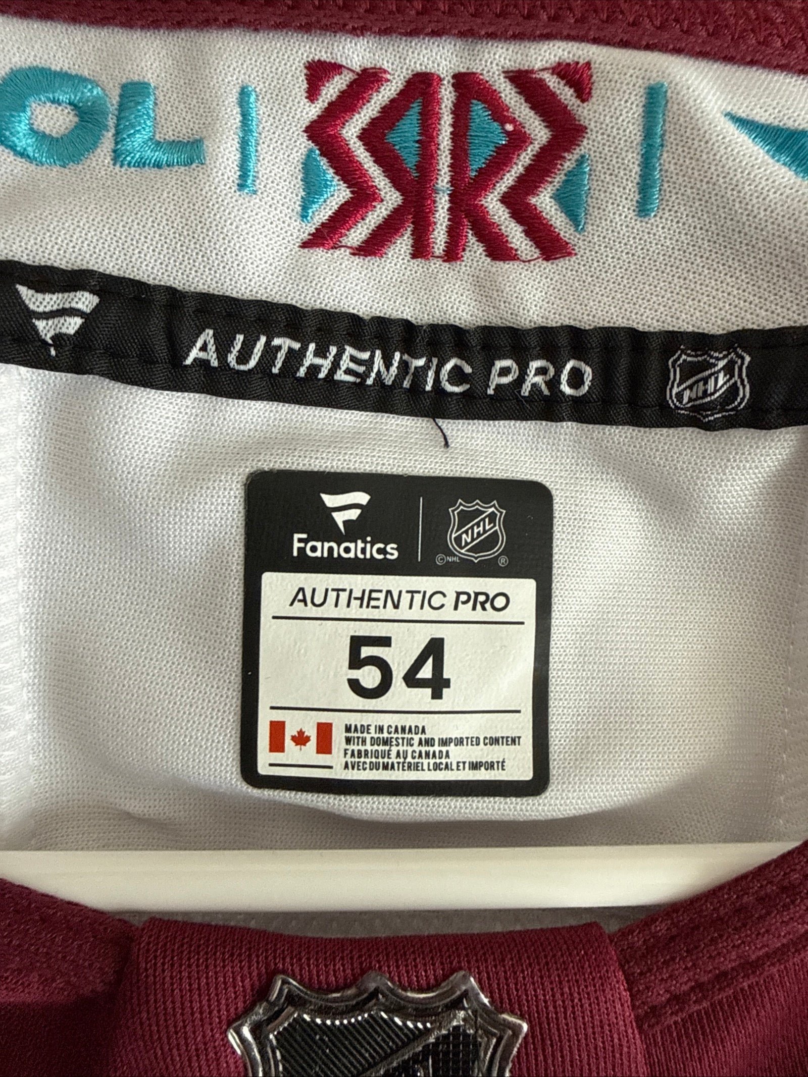 Men’s Fanatics Nathan Mackinnon 29 Quebec Nordiques NHL Jersey Sz 54 - NWT RARE - Kyle’s Football Cards