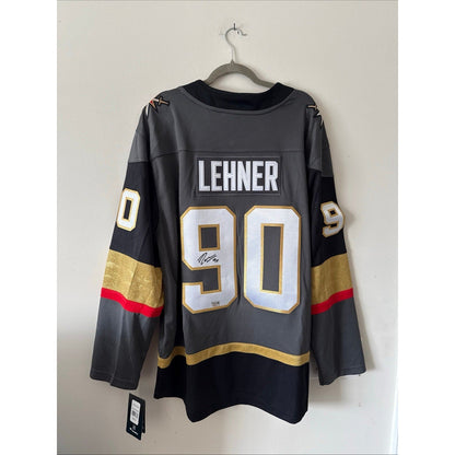 Men’s Fanatics Robin Lehner 90 Signed Vegas Golden Knights Jersey Sz XL - NWT - Kyle’s Football Cards