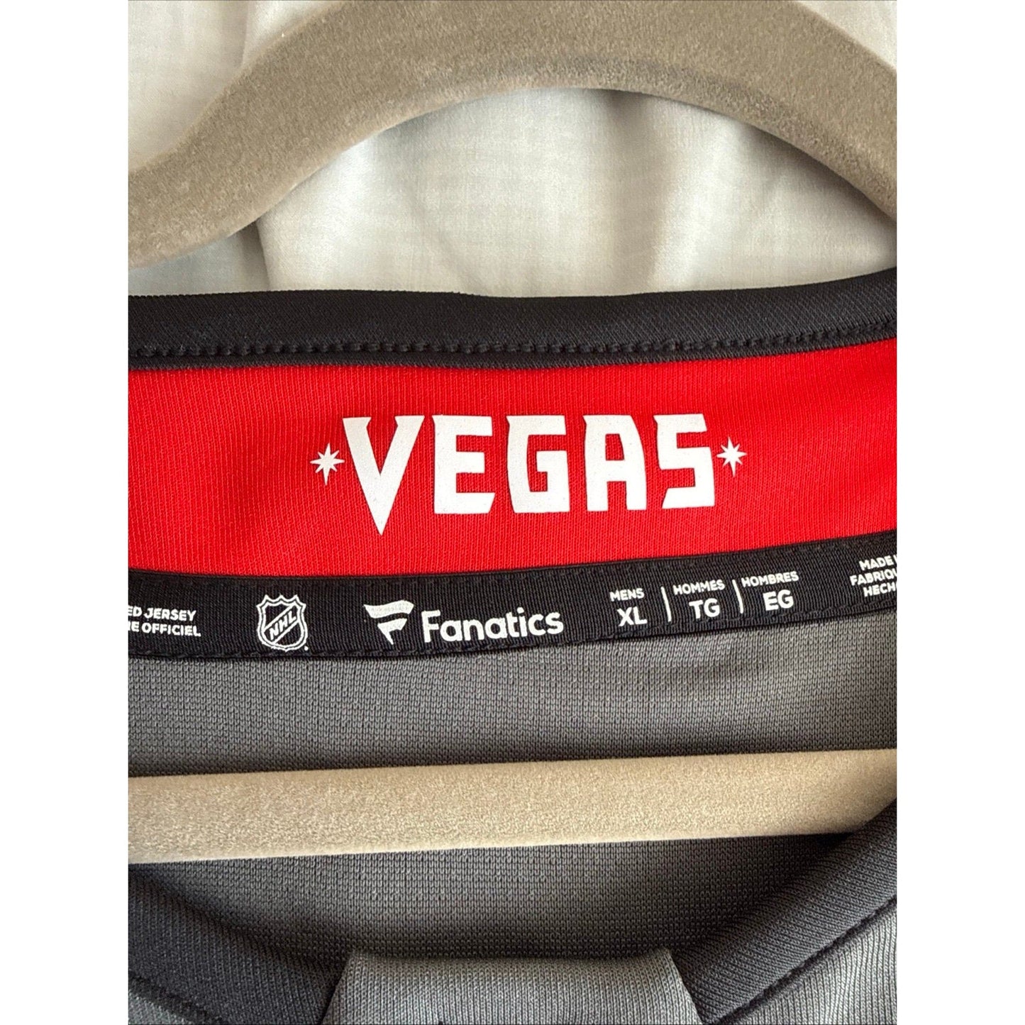 Men’s Fanatics Robin Lehner 90 Signed Vegas Golden Knights Jersey Sz XL - NWT - Kyle’s Football Cards