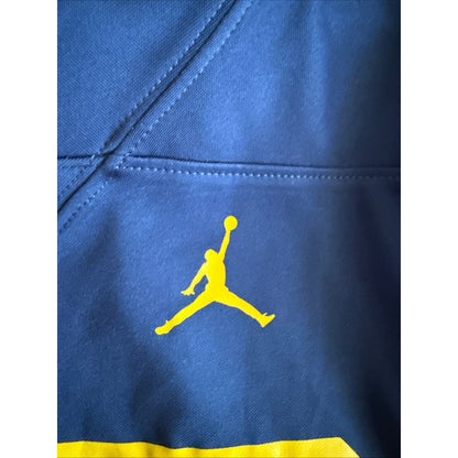 Men’s Jordan Adam Bazzi 49 Michigan Wolverines Football Jersey Sz L - Blue RARE - Kyle’s Football Cards