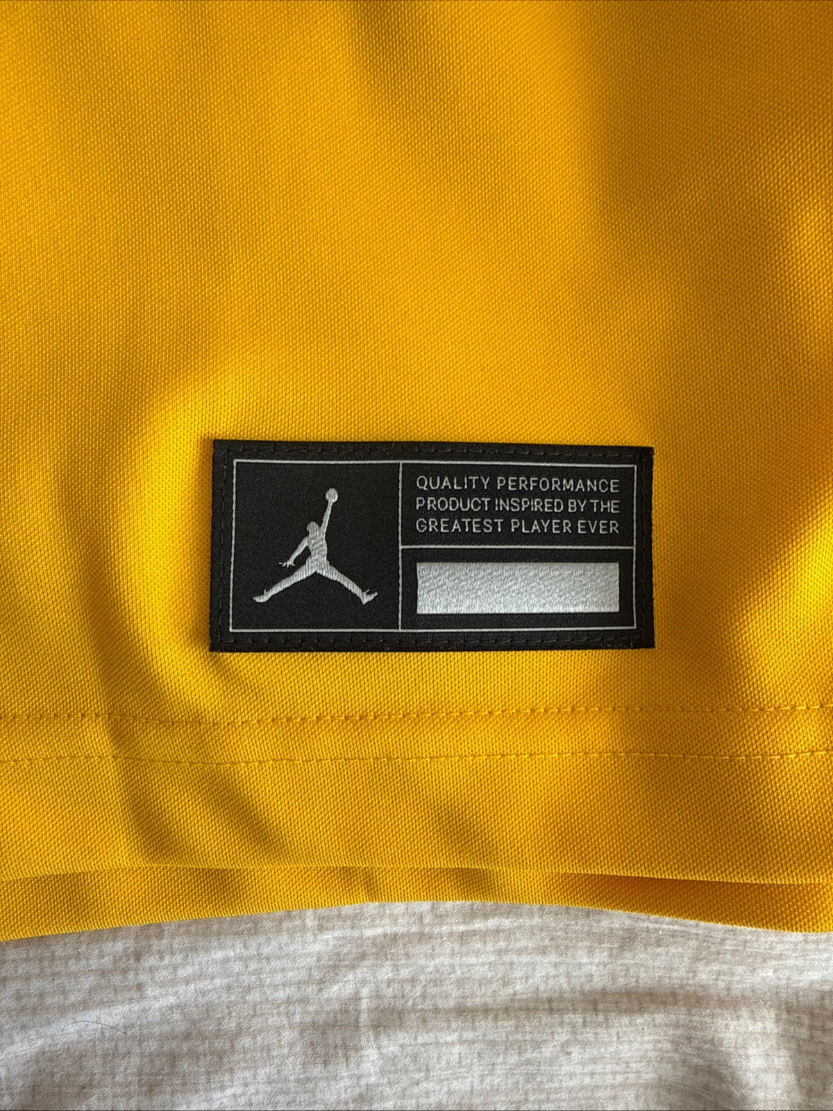 Men's Jordan Brand Michigan Wolverines #1 Alternate Jersey Sz L - Maize RARE - Kyle’s Football Cards