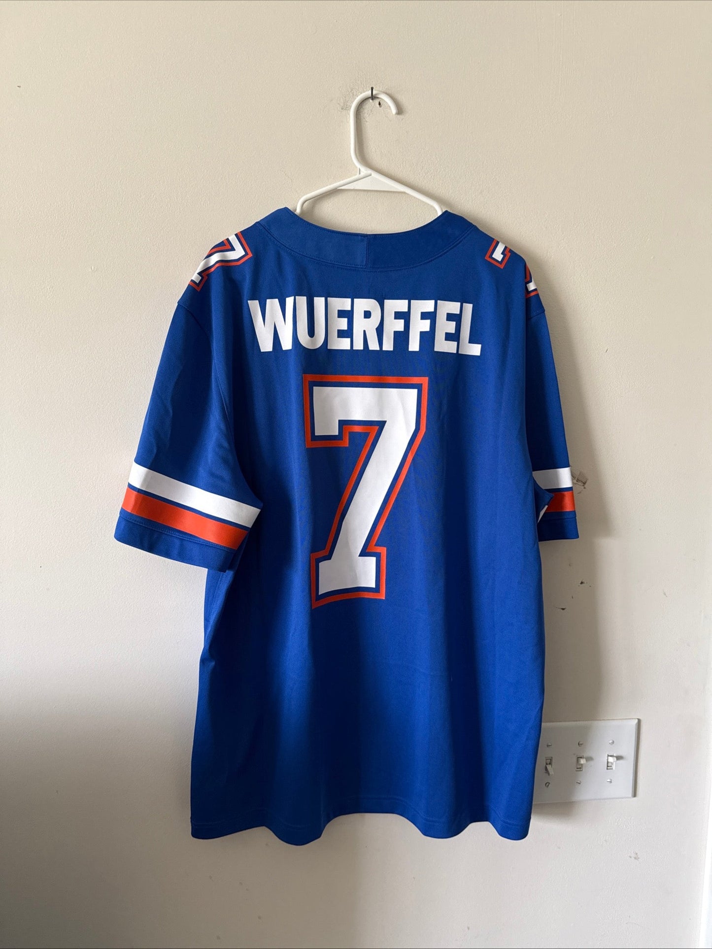 Men’s Jordan Danny Wuerffel 7 Florida Gators Ring of Honor Jersey Sz XL - RARE - Kyle’s Football Cards