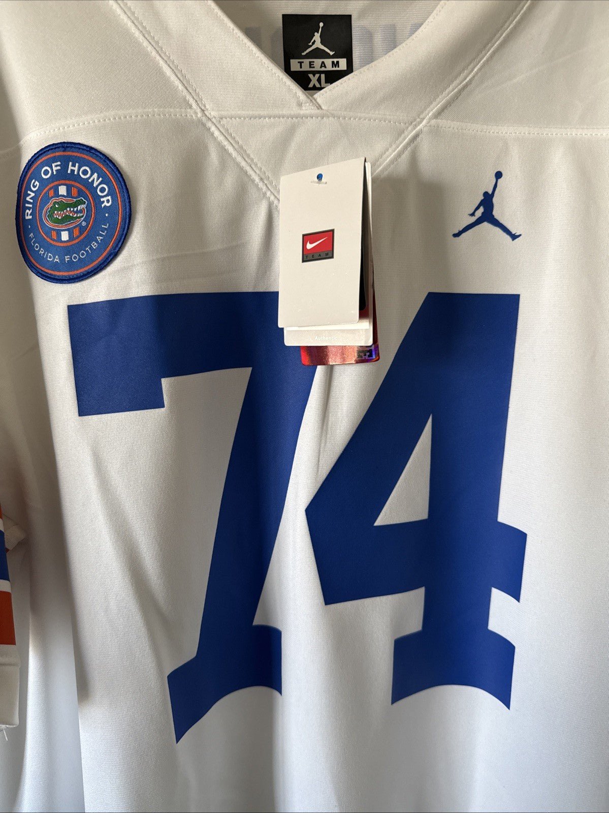 Men’s Jordan Jack Youngblood 74 Florida Gators ROH NCAA Jersey Sz XL - NWT RARE - Kyle’s Football Cards