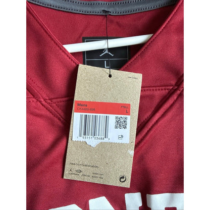 Men’s Jordan Jackson Arnold 10 Oklahoma Sooners NCAA Jersey Sz L - Maroon NWT - Kyle’s Football Cards