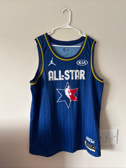 Men’s Jordan LeBron James 23 Lakers 2020 NBA All-Star Game Jersey Sz 52 - RARE - Kyle’s Football Cards