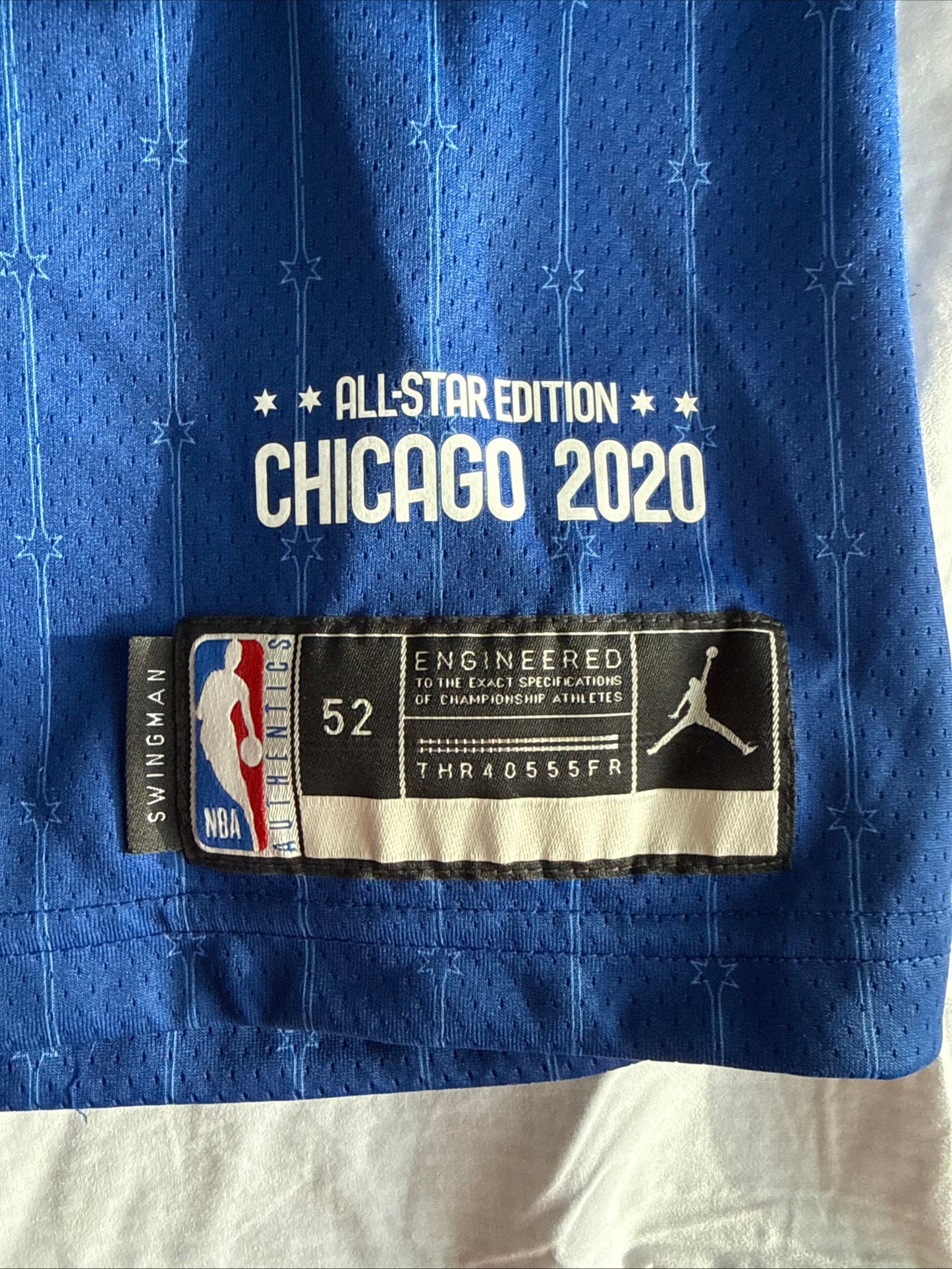 Men’s Jordan LeBron James 23 Lakers 2020 NBA All-Star Game Jersey Sz 52 - RARE - Kyle’s Football Cards