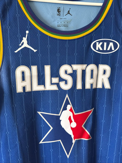 Men’s Jordan LeBron James 23 Lakers 2020 NBA All-Star Game Jersey Sz 52 - RARE - Kyle’s Football Cards