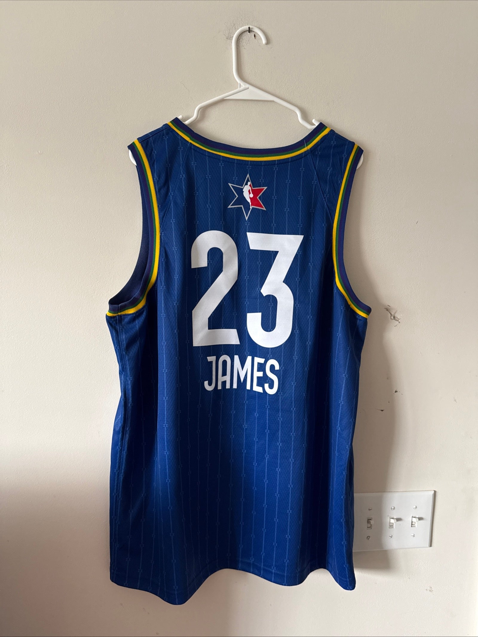 Men’s Jordan LeBron James 23 Lakers 2020 NBA All-Star Game Jersey Sz 52 - RARE - Kyle’s Football Cards