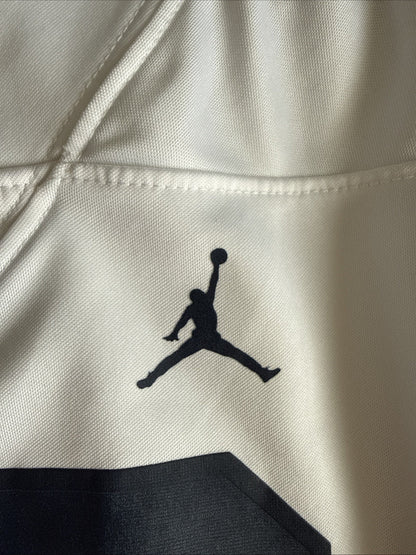 Men’s Jordan Tom Brady 10 Michigan Wolverines NCAA Game Jersey Sz L White RARE - Kyle’s Football Cards
