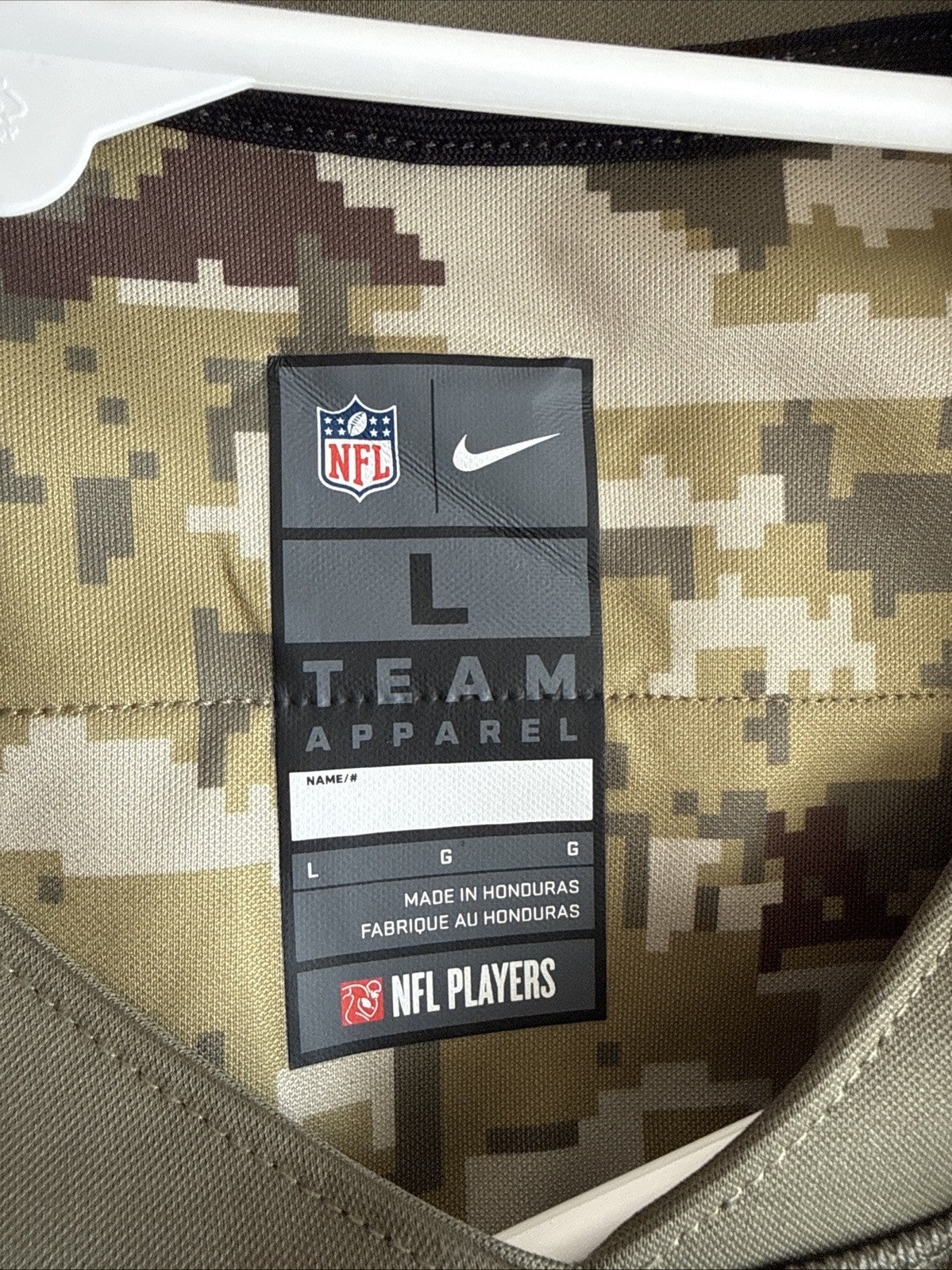 Men’s Lamar Jackson #8 Baltimore Ravens 2022 Salute To Service Jersey Sz L RARE - Kyle’s Football Cards