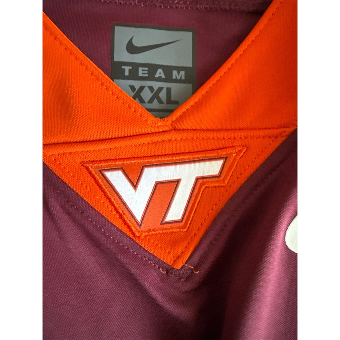 Men’s Lance Williams 64 Virginia Tech Hokies Football NCAA Jersey Sz 2XL - RARE - Kyle’s Football Cards