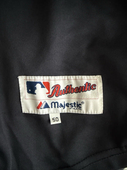 Men’s Majestic Authentic David Ortiz 34 Boston Red Sox Alt Jersey Sz 50 - RARE￼ - Kyle’s Football Cards