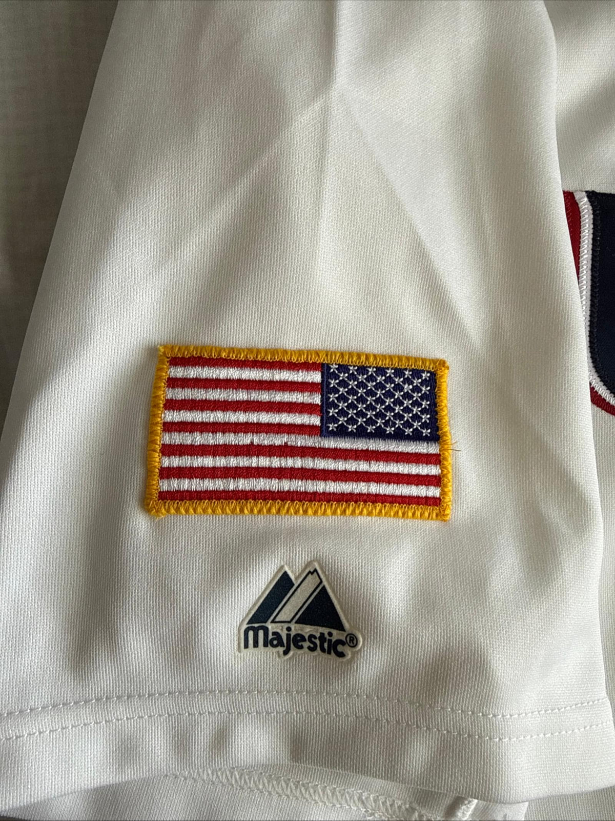 MEN’S MAJESTIC DEREK JETER #2 TEAM USA 2006 WORLD BASEBALL CLASSIC JERSEY SZ 52 - Kyle’s Football Cards