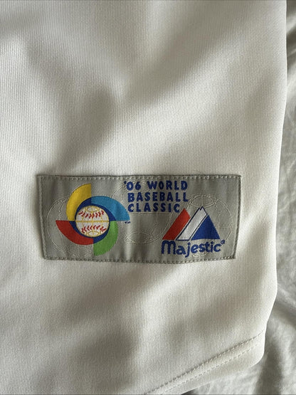 MEN’S MAJESTIC DEREK JETER #2 TEAM USA 2006 WORLD BASEBALL CLASSIC JERSEY SZ 52 - Kyle’s Football Cards