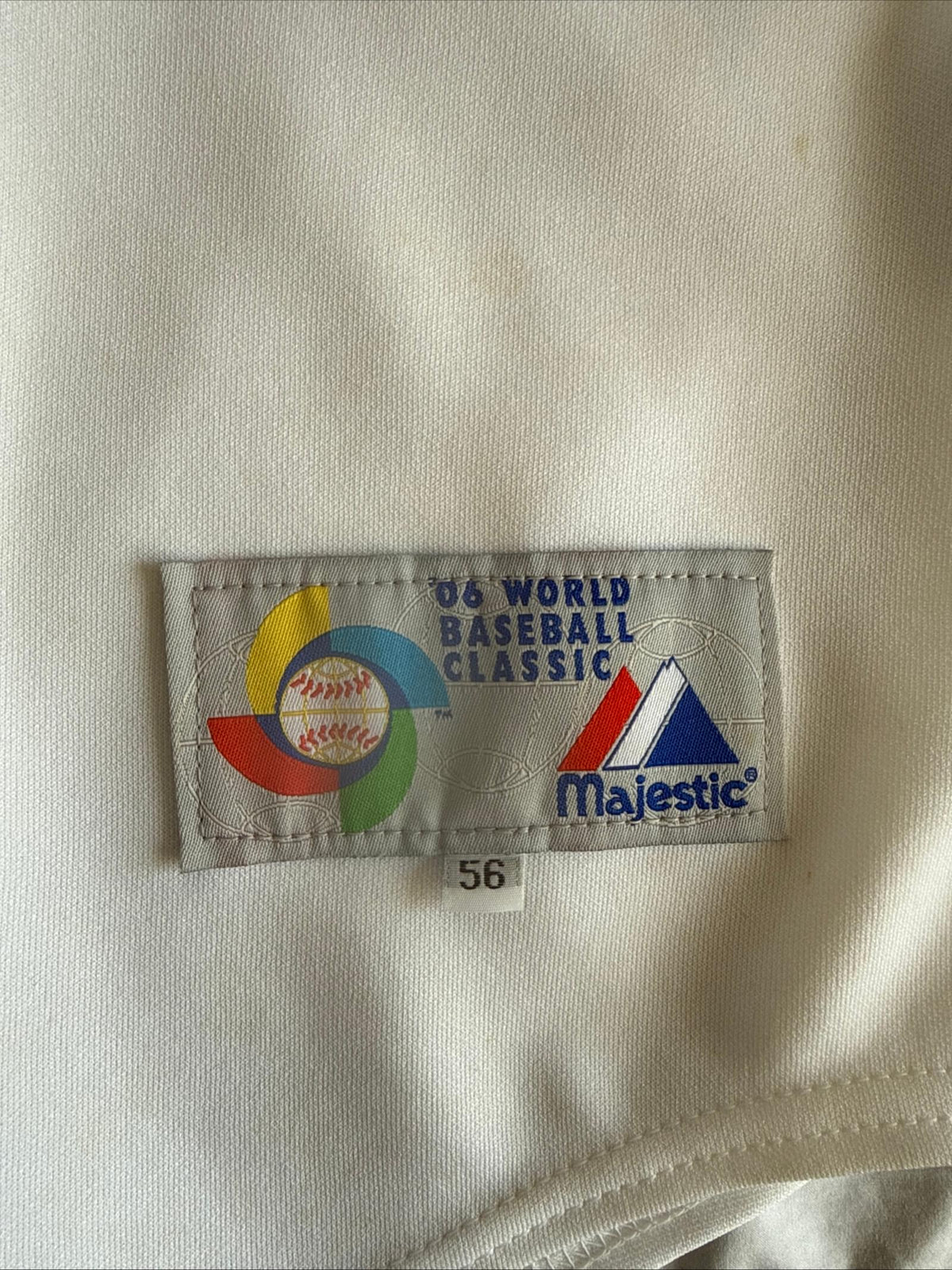 MEN’S MAJESTIC DEREK JETER #2 TEAM USA 2006 WORLD BASEBALL CLASSIC JERSEY SZ 56 - Kyle’s Football Cards