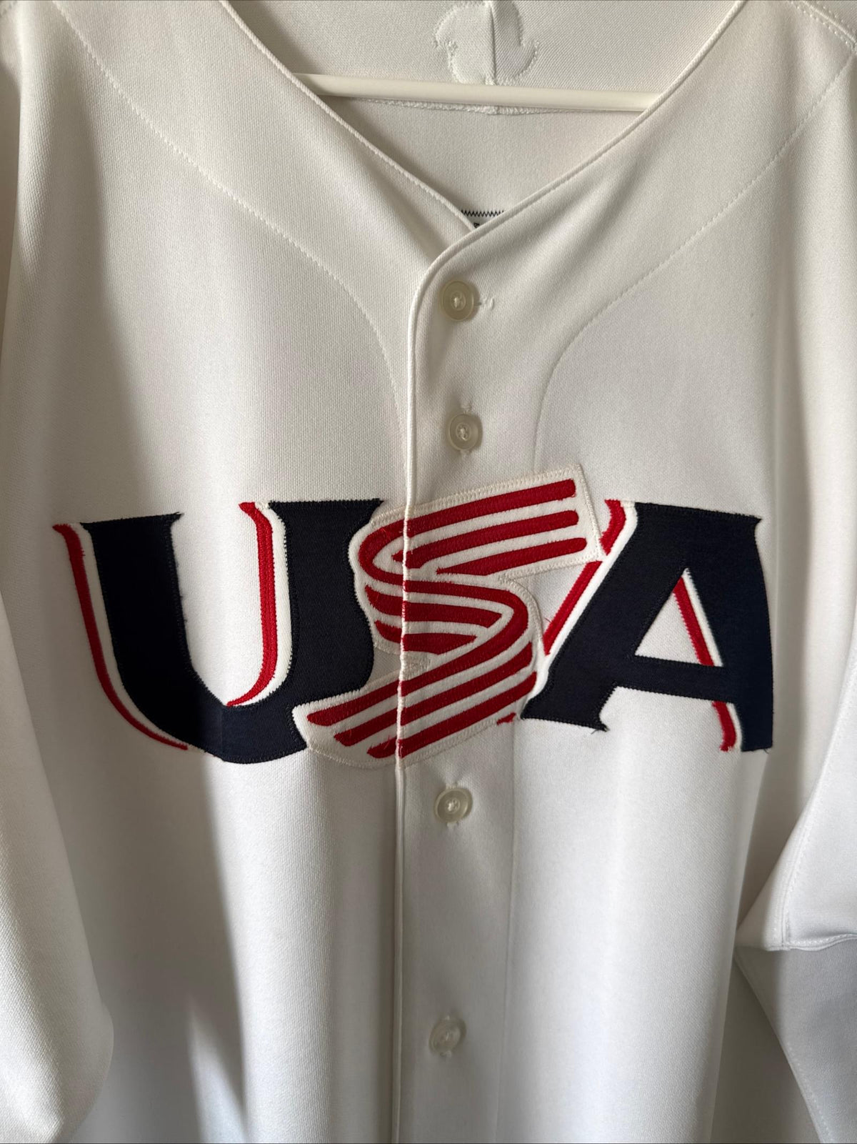 MEN’S MAJESTIC DEREK JETER #2 TEAM USA 2006 WORLD BASEBALL CLASSIC JERSEY SZ 56 - Kyle’s Football Cards