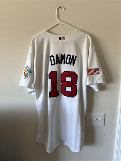 Men’s Majestic Johnny Damon #18 Team USA 2006 WBC Baseball Jersey Sz 52 - RARE - Kyle’s Football Cards