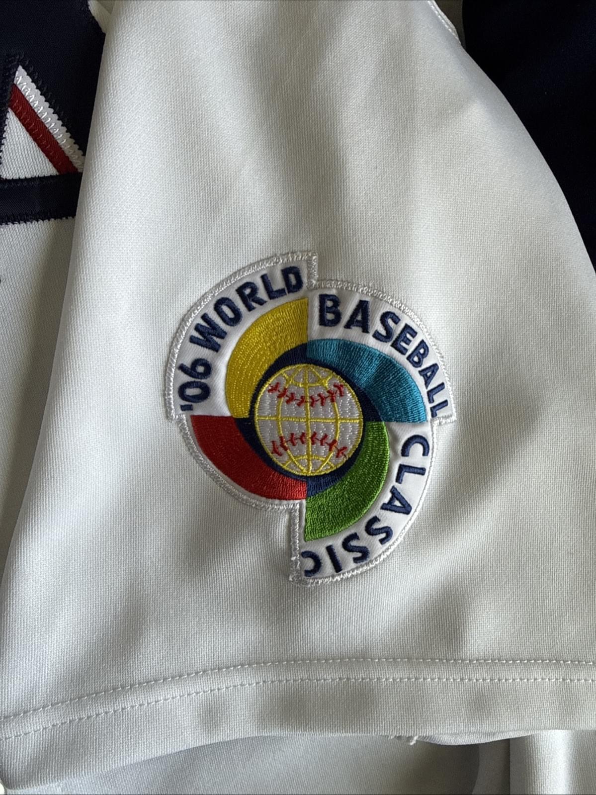 Men’s Majestic Johnny Damon #18 Team USA 2006 WBC Baseball Jersey Sz 52 - RARE - Kyle’s Football Cards