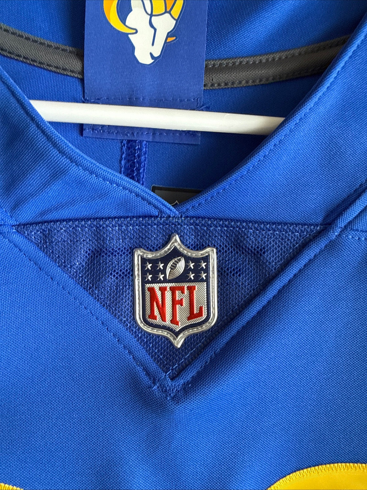 Men’s Nike Aaron Donald #99 LA Rams Vapor Limited NFL Jersey Sz L - Blue RARE - Kyle’s Football Cards