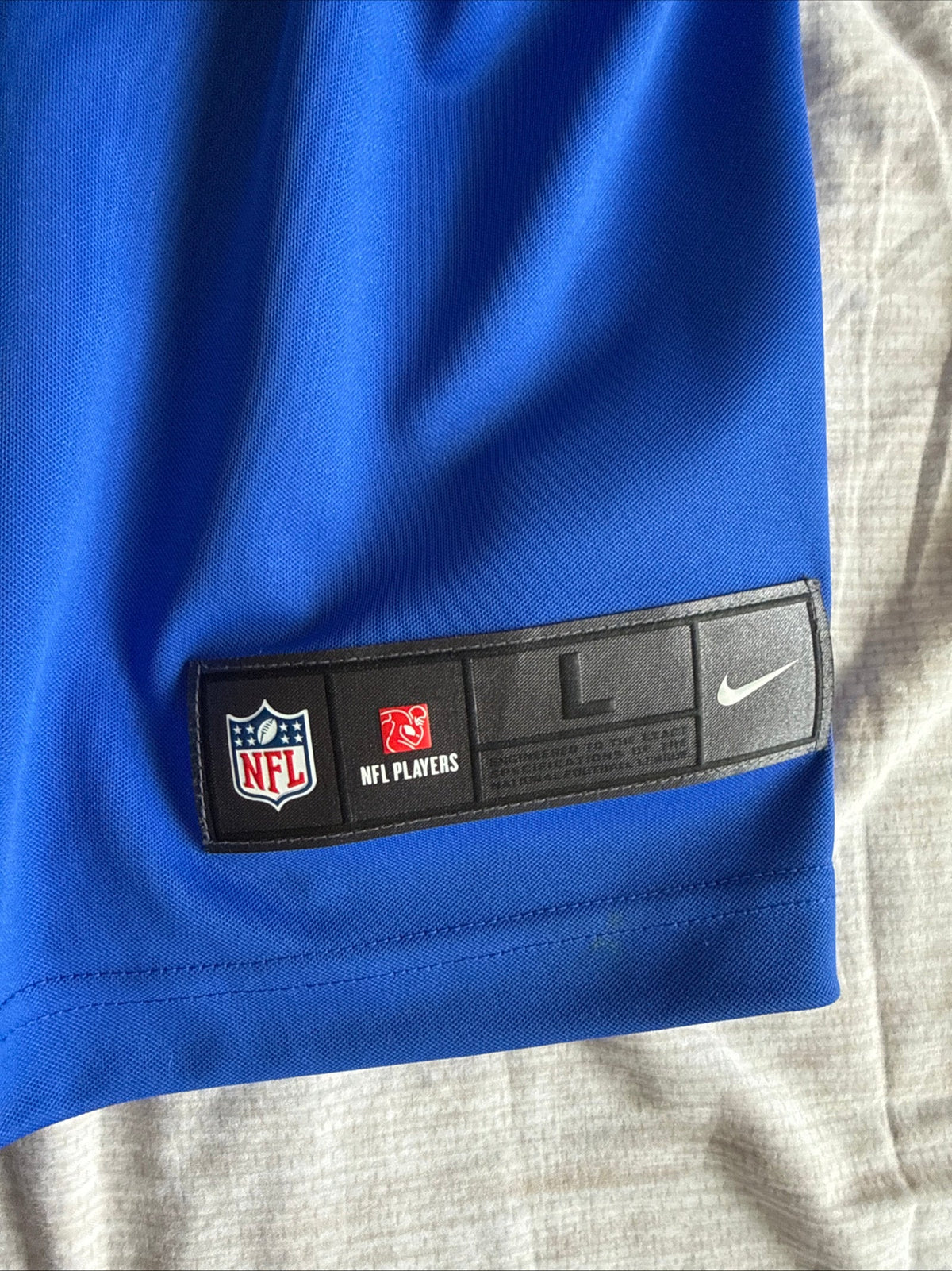 Men’s Nike Aaron Donald #99 LA Rams Vapor Limited NFL Jersey Sz L - Blue RARE - Kyle’s Football Cards