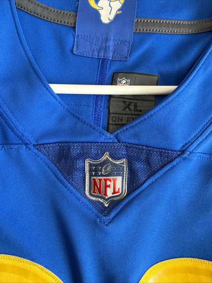 Men’s Nike Aaron Donald #99 LA Rams Vapor Limited NFL Jersey Sz XL - Blue RARE - Kyle’s Football Cards