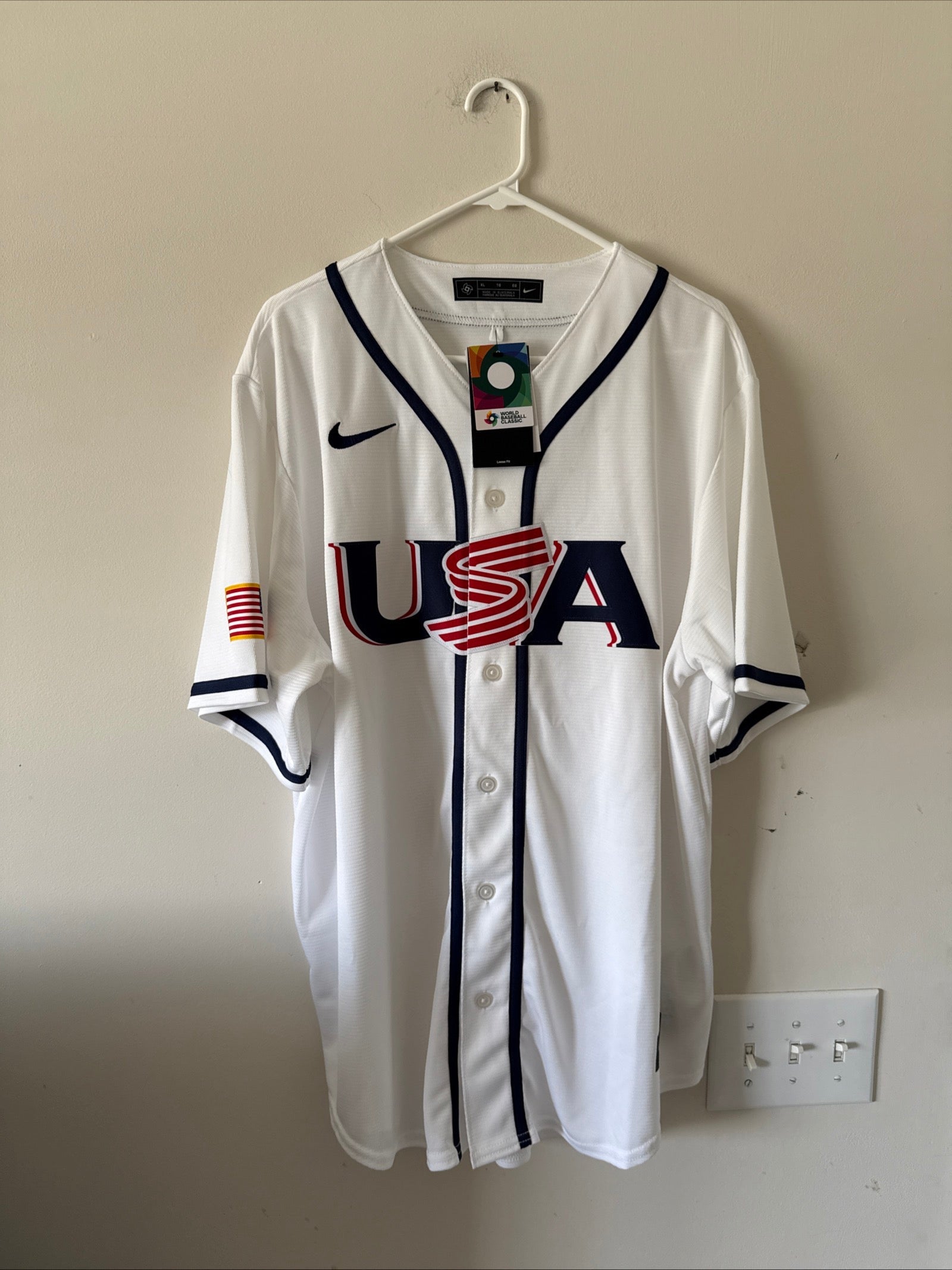 Men’s Nike Aaron Judge 99 Team USA 2026 WBC Authentic Jersey Sz XL - NWT RARE - Kyle’s Football Cards