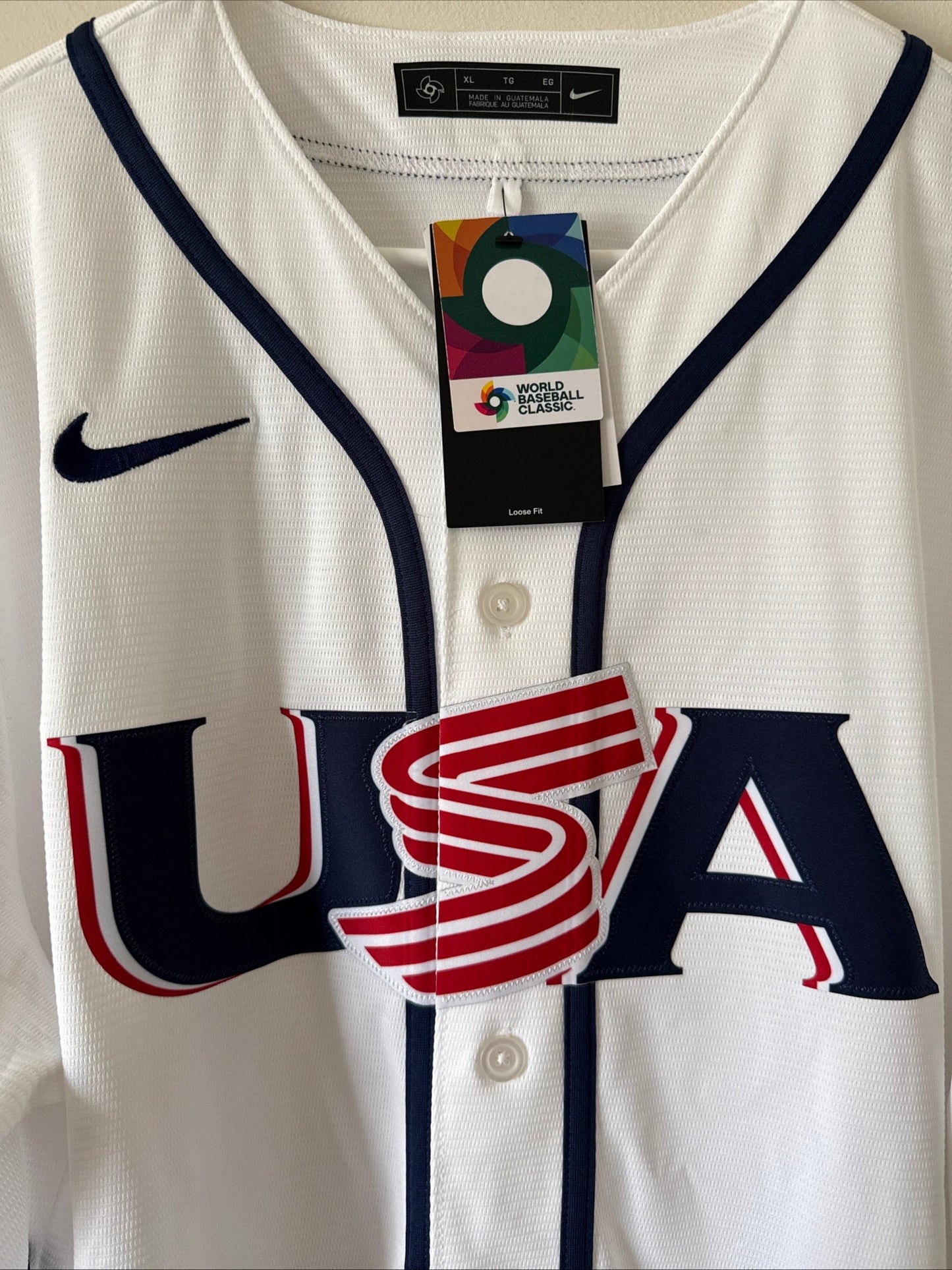 Men’s Nike Aaron Judge 99 Team USA 2026 WBC Authentic Jersey Sz XL - NWT RARE - Kyle’s Football Cards