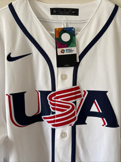 Men’s Nike Aaron Judge 99 Team USA 2026 WBC Authentic Jersey Sz XL - NWT RARE - Kyle’s Football Cards