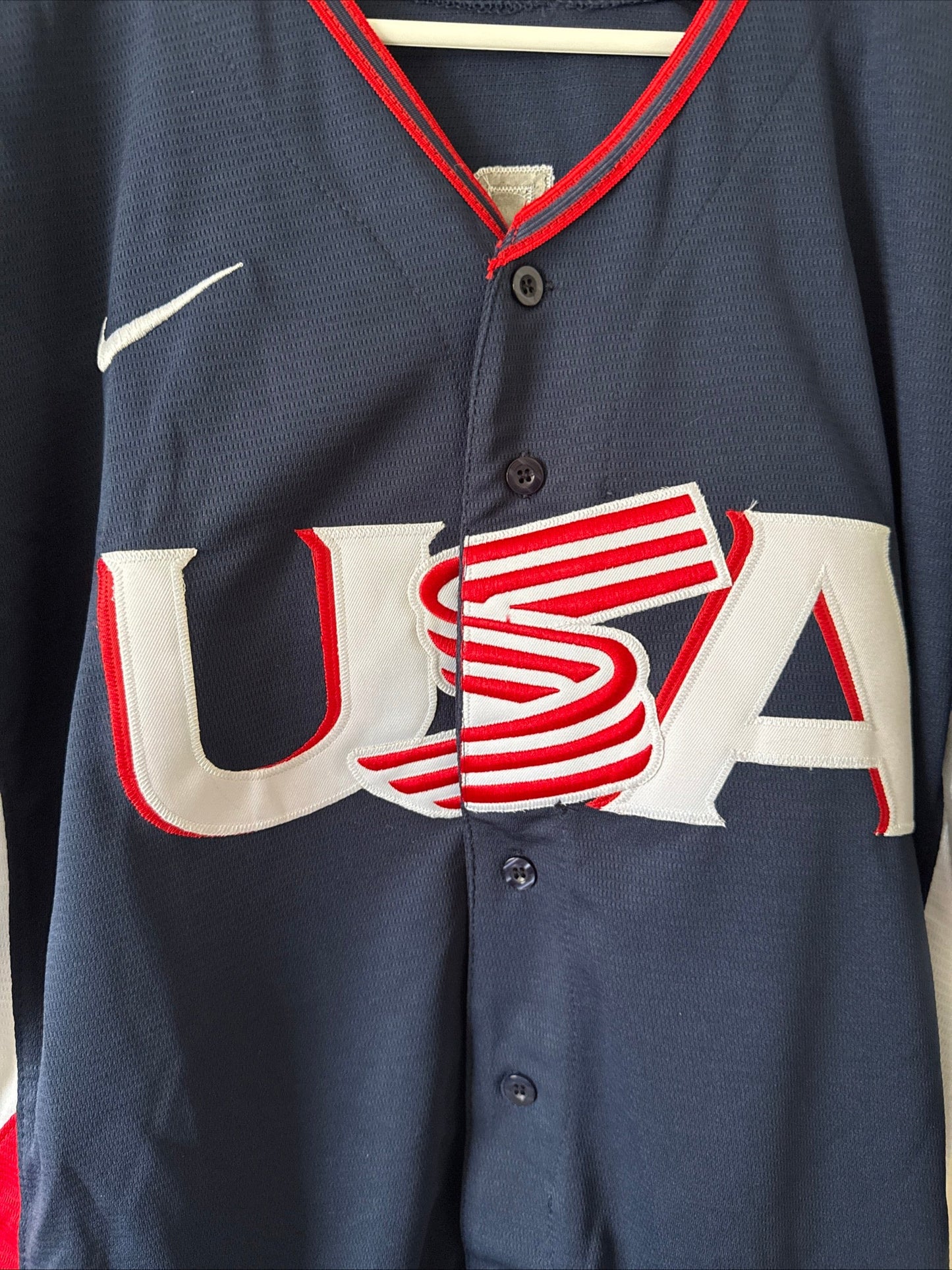 Men’s Nike Aaron Judge 99 Team USA 2026 World Baseball Classic Jersey Sz L NWT - Kyle’s Football Cards