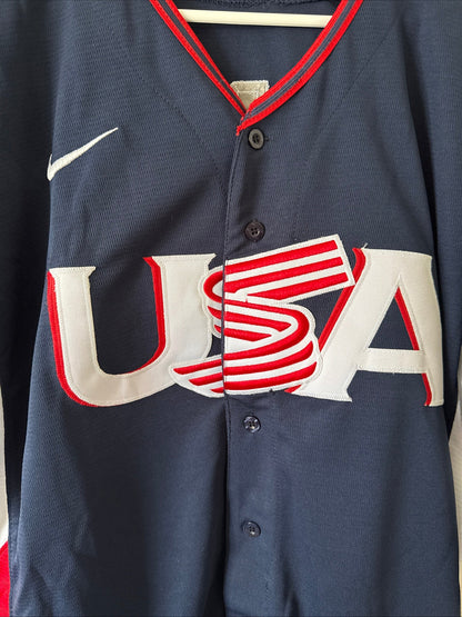 Men’s Nike Aaron Judge 99 Team USA 2026 World Baseball Classic Jersey Sz L NWT - Kyle’s Football Cards