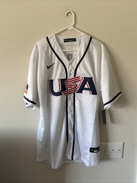 Men’s Nike Aaron Judge #99 Team USA 2026 World Baseball Classic Jersey Sz XL NWT - Kyle’s Football Cards