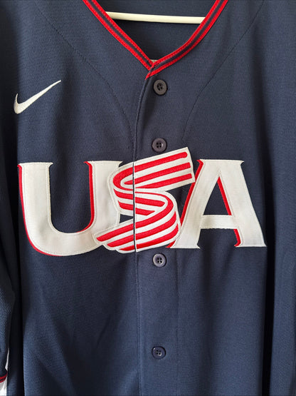 Men’s Nike Aaron Judge 99 Team USA 2026 World Baseball Classic Jersey Sz XL RARE - Kyle’s Football Cards