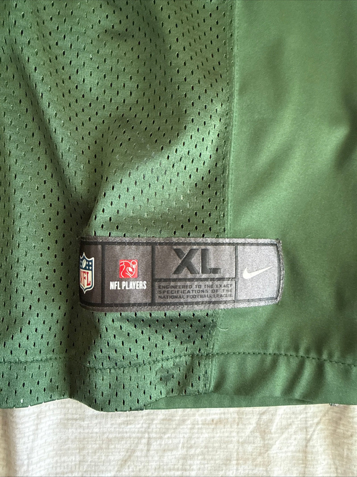 Men's Nike Aaron Rodgers #12 Green Bay Packers NFL 100 Vapor Lmtd Jersey Sz XL - Kyle’s Football Cards