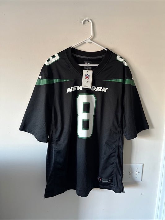 Men’s Nike Aaron Rodgers #8 New York Jets Game NFL Jersey Sz XL - NWT RARE - Kyle’s Football Cards