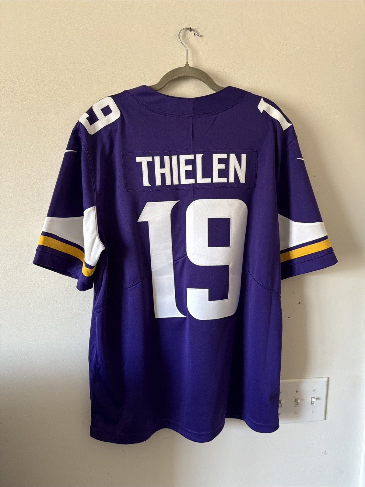 Men’s Nike Adam Thielen 19 Minnesota Vikings Mens Vapor Lmtd Jersey Sz XL RARE - Kyle’s Football Cards