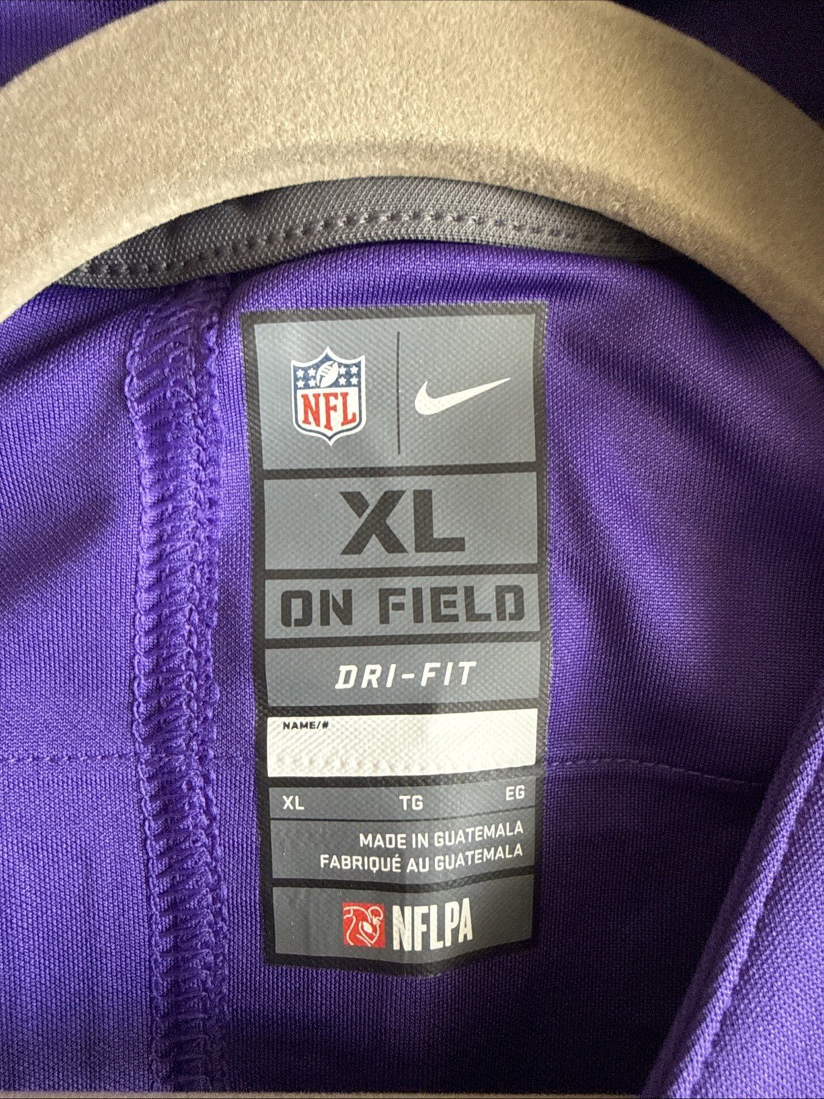 Men’s Nike Adam Thielen 19 Minnesota Vikings Mens Vapor Lmtd Jersey Sz XL RARE - Kyle’s Football Cards