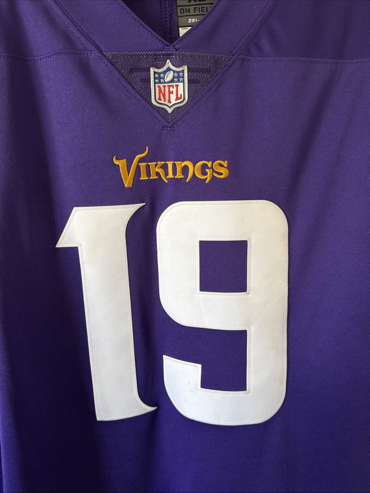 Men’s Nike Adam Thielen 19 Minnesota Vikings Mens Vapor Lmtd Jersey Sz XL RARE - Kyle’s Football Cards