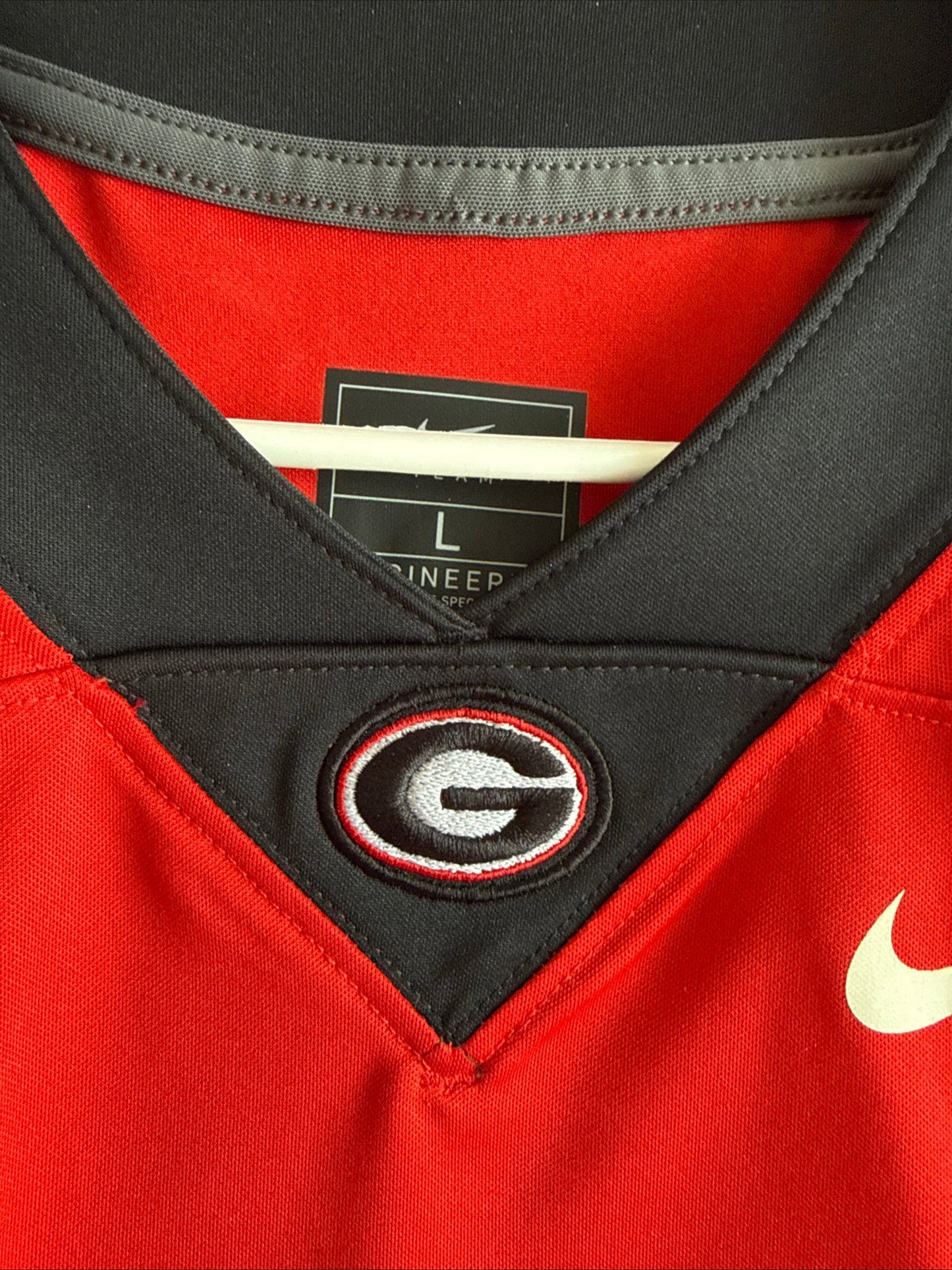 Men’s Nike Adonai Mitchell 5 Georgia Bulldogs NCAA Alumni Jersey Sz L - RARE - Kyle’s Football Cards