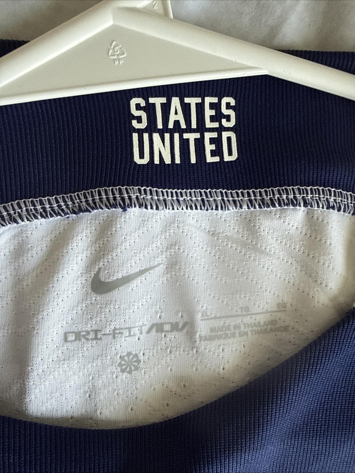Men’s Nike ADV Folarin Balogun #20 2022 Team USA Soccer Jersey Sz XL - RARE - Kyle’s Football Cards