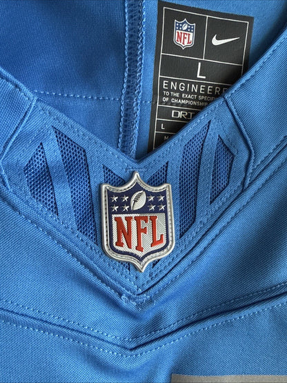 Men’s Nike Aidan Hutchinson #97 Detroit Lions NFL Vapor Lmtd Jersey Sz L - RARE - Kyle’s Football Cards