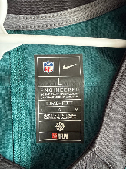 Men’s Nike AJ Brown 11 Philadelphia Eagles Vapor Lmtd Jersey Sz L - Green RARE - Kyle’s Football Cards