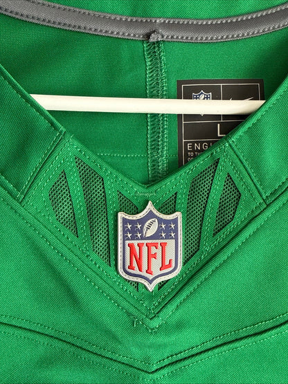 Men’s Nike AJ Brown 11 Philadelphia Eagles Vapor Lmtd Jersey Sz L - Kelly Green - Kyle’s Football Cards