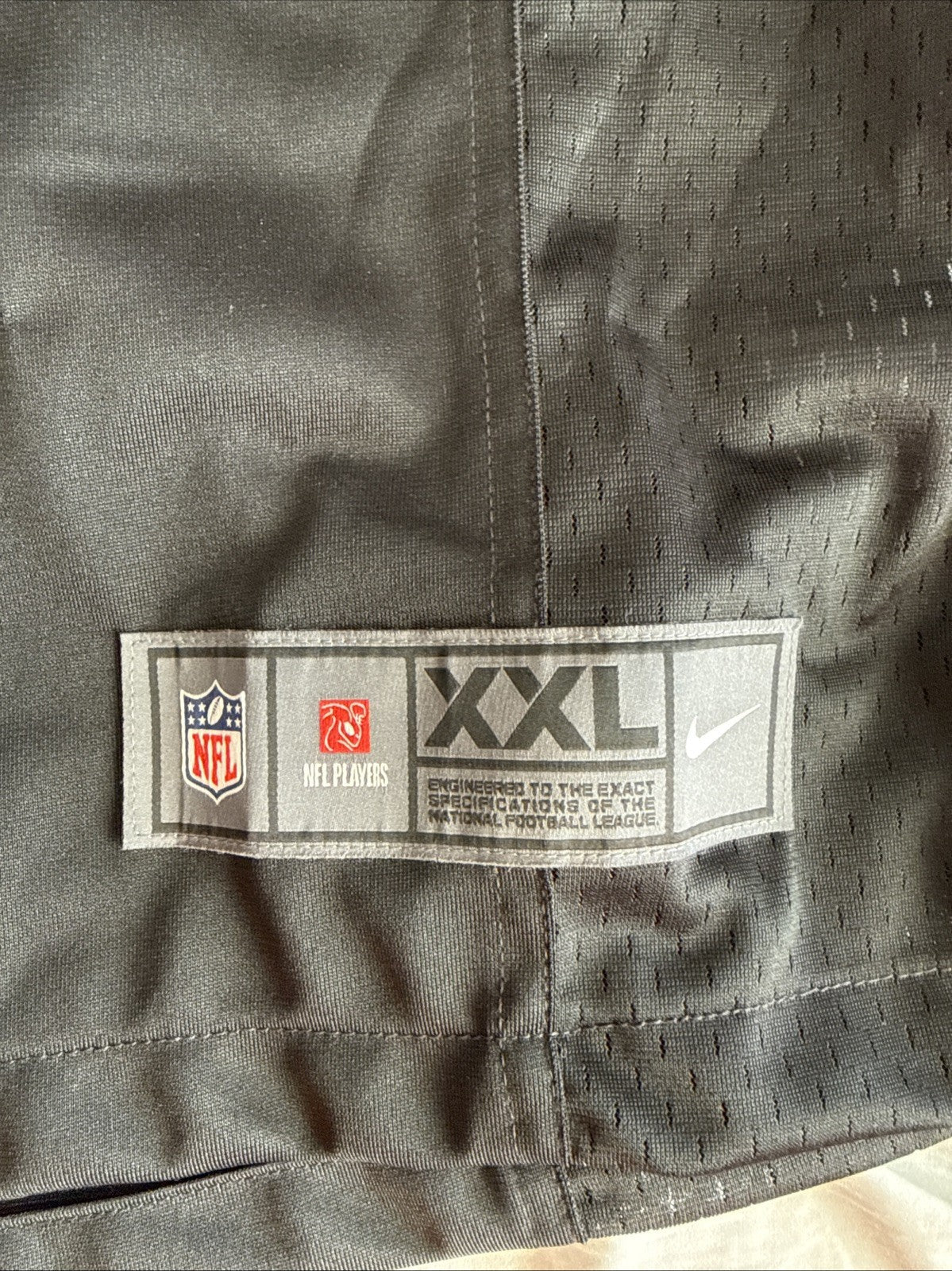 Men’s Nike AJ Hawk 56 Oakland Raiders NFL Football Jersey Sz 2XL - Black RARE - Kyle’s Football Cards